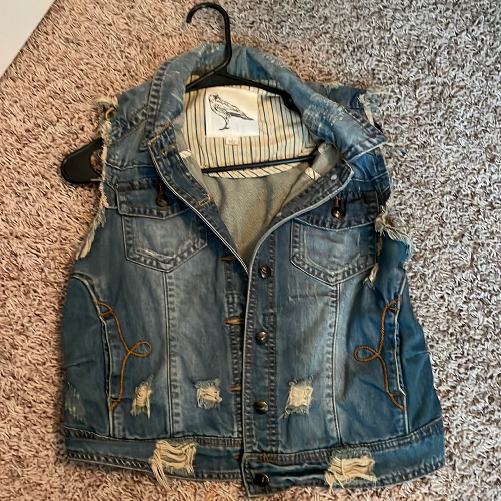 Denim vest